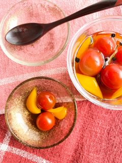 夏のスパイス活用法～ミニトマトのスパイスピクルス～